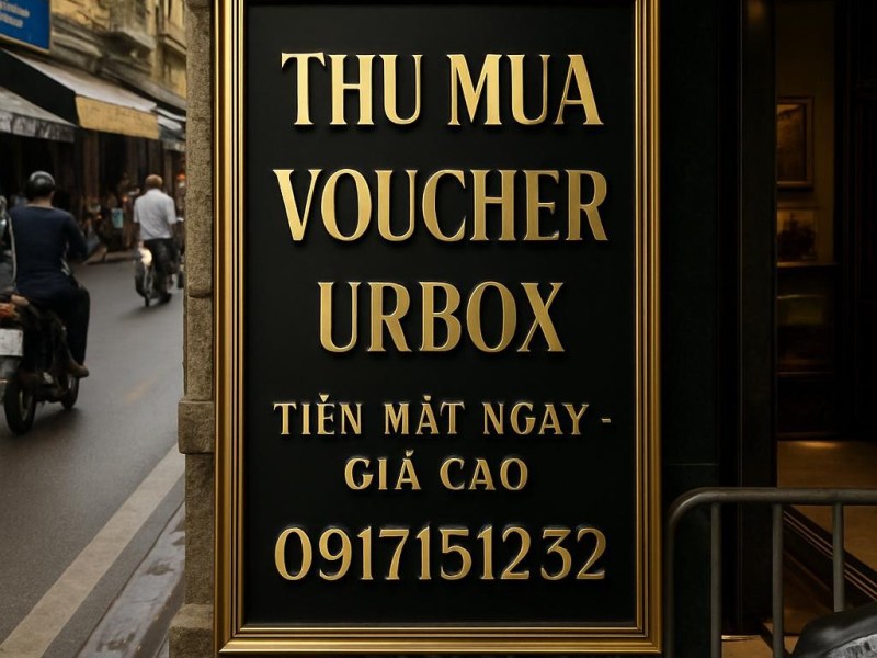 Đổi Voucher Urbox Nhanh&nbsp;Chóng